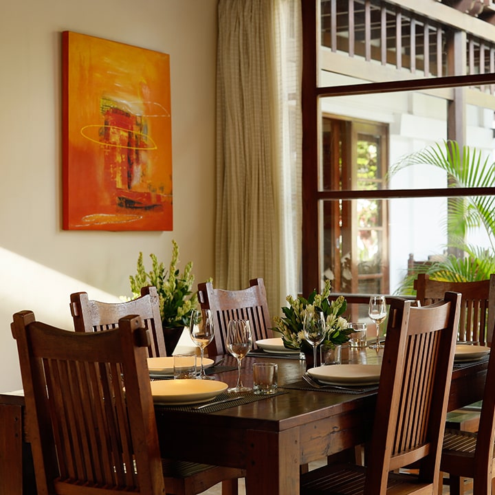 Villa Alejandra - dining table
